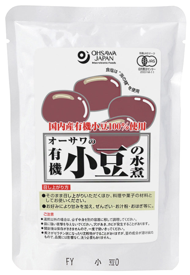 オーサワの有機小豆の水煮　JPN（日本薬局ネットワーク）　26024　–